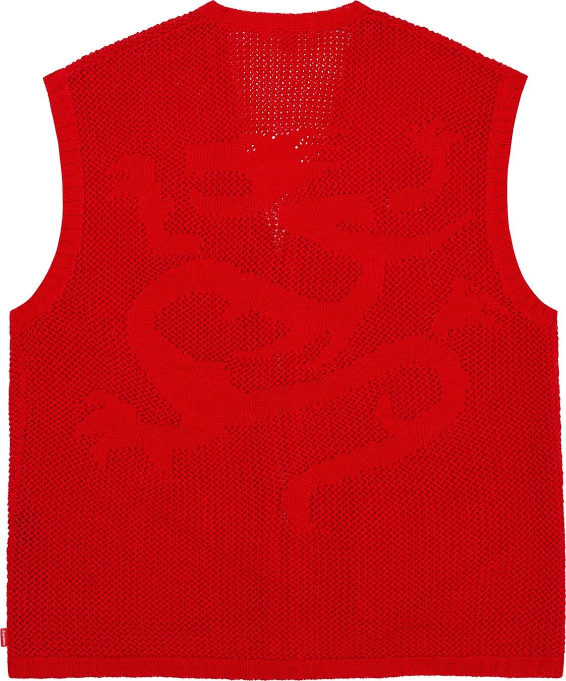Dragon Zip Up Sweater Vest view 10